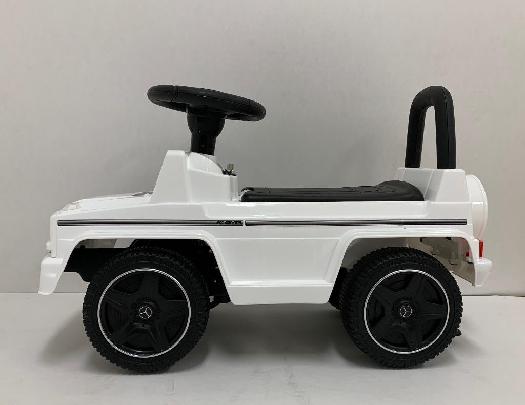 Mercedes G63 AMG loopauto Wit met USB en AUX input NIEUW, Ophalen of Verzenden, Nieuw, Overige typen, Met wieltjes