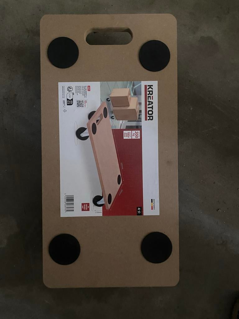 Nieuwe Kreator meubelroller - 200 kg draagvermogen, Onbekend, Nieuw, Ophalen of Verzenden, Onbekend