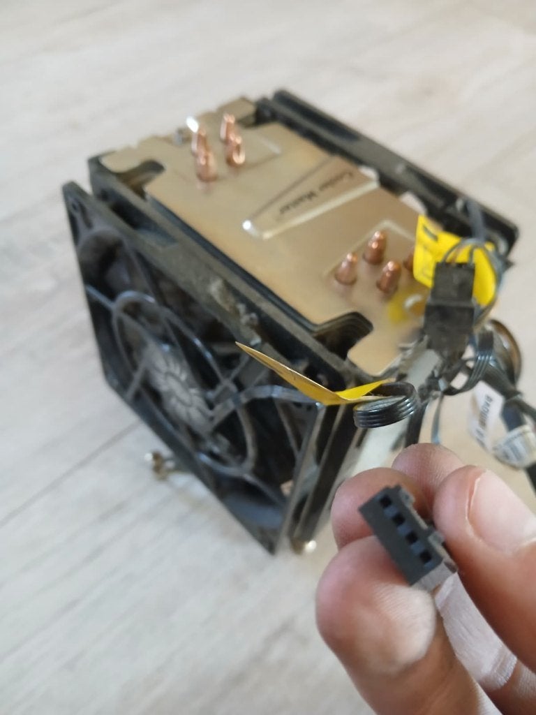 Cooler Master Hyper 412 Slim CPU Air Cooler, Ophalen, Gebruikt, Luchtkoeling