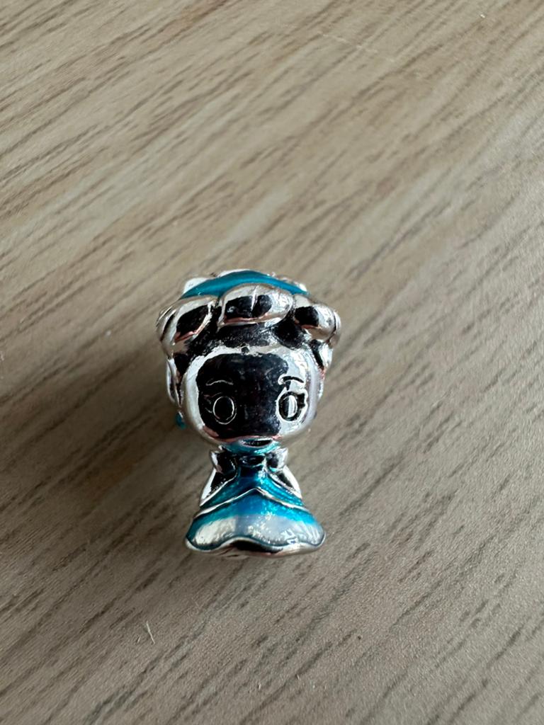 Pandora disney bedel, Ophalen of Verzenden, Zo goed als nieuw, Zilver, Pandora