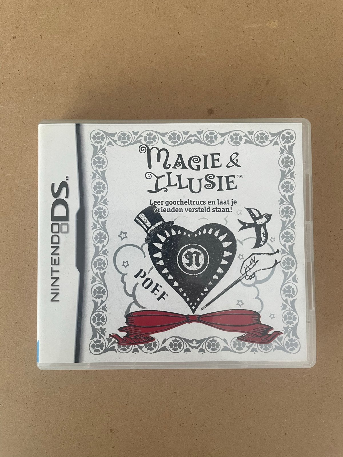 Magie & Illusie Nintendo DS - Leer goocheltrucs!, Puzzel en Educatief, 1 speler, Ophalen of Verzenden, Zo goed als nieuw