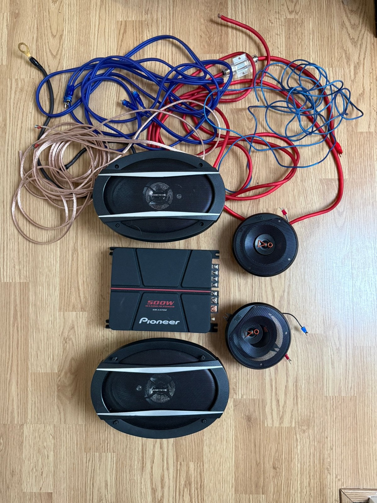 Complete Auto Audio Set JBL Pioneer Caliber, Ophalen, Zo goed als nieuw