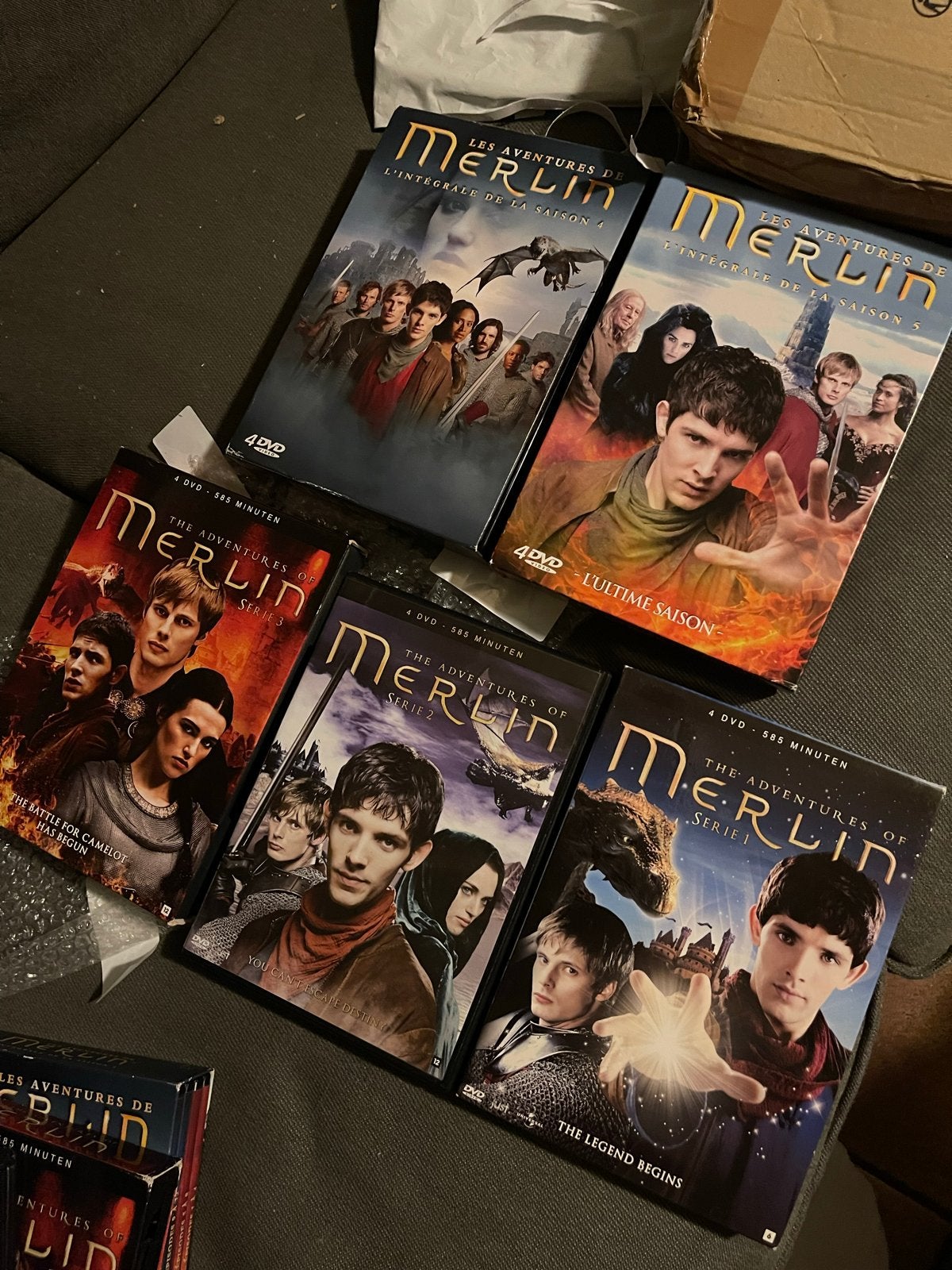 The Adventures of Merlin DVD Boxsets - Seizoen 1 t/m 5, Cd's en Dvd's, Seizoen 1, Nederlands, Science Fiction en Fantasy, Ophalen of Verzenden