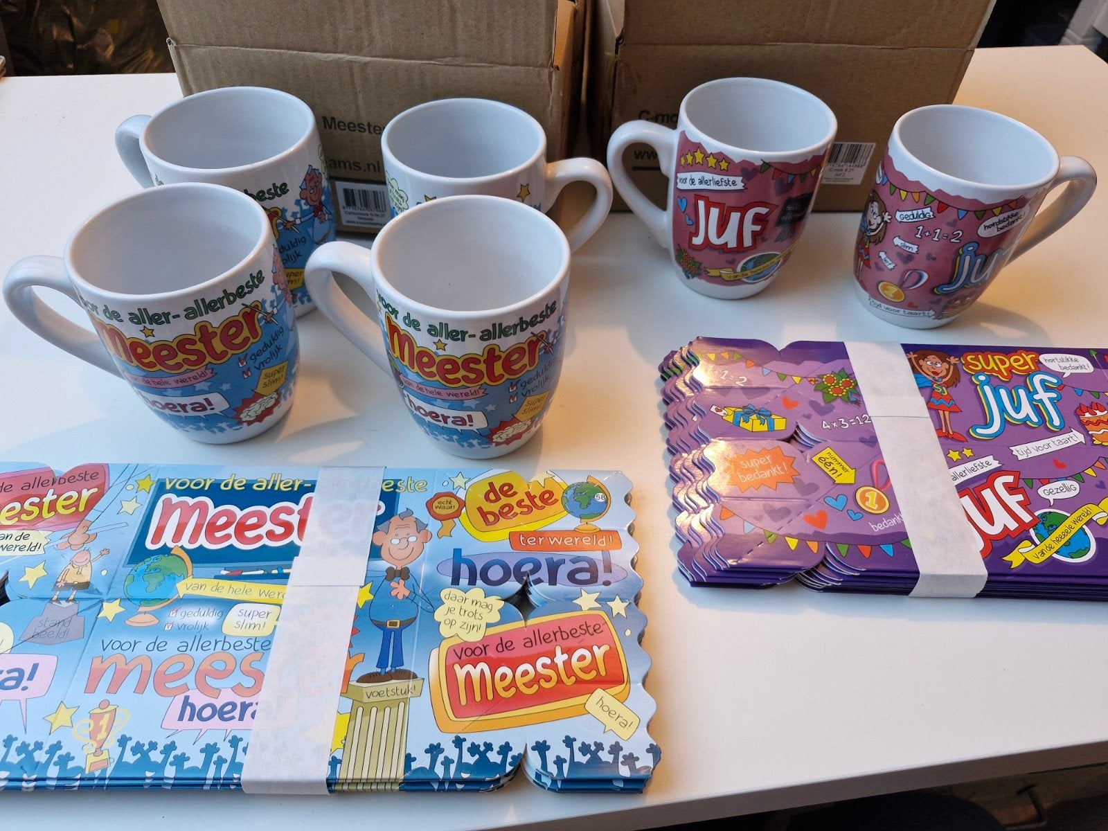 partij voor meester en juf, Hobby en Vrije tijd, Ophalen of Verzenden, Nieuw, Overige
