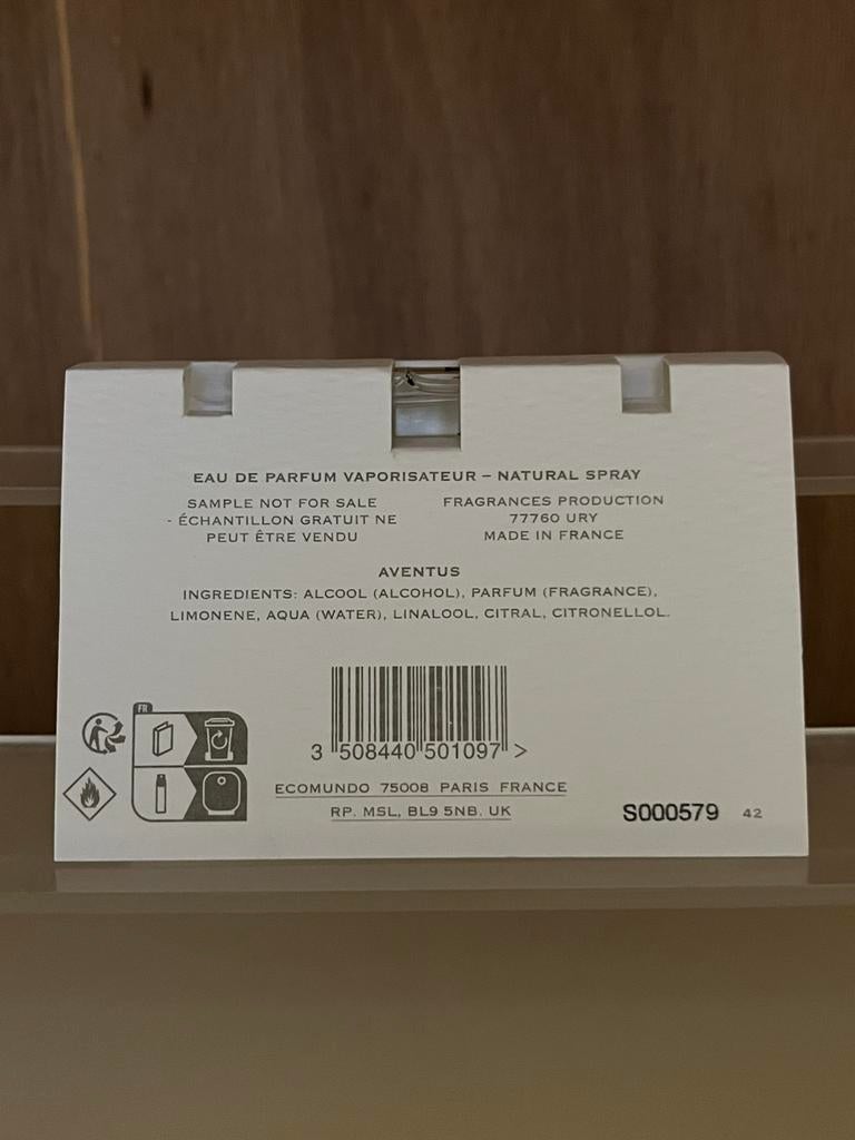 Creed Aventus • Officiële Sample 1,7ml, Verzenden, Nieuw
