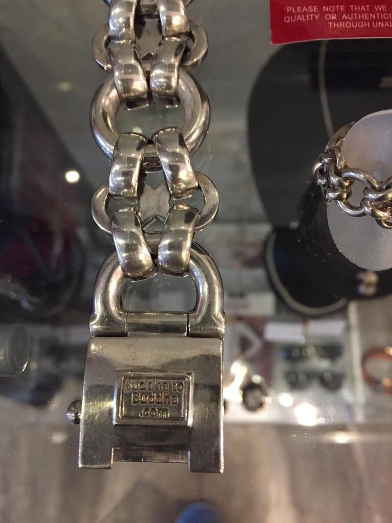 Buddha to Buddha zilveren armband, 3cm breed-19cm lang, ZGAN, Sieraden, Tassen en Uiterlijk, Bedels, Zo goed als nieuw, Pandora