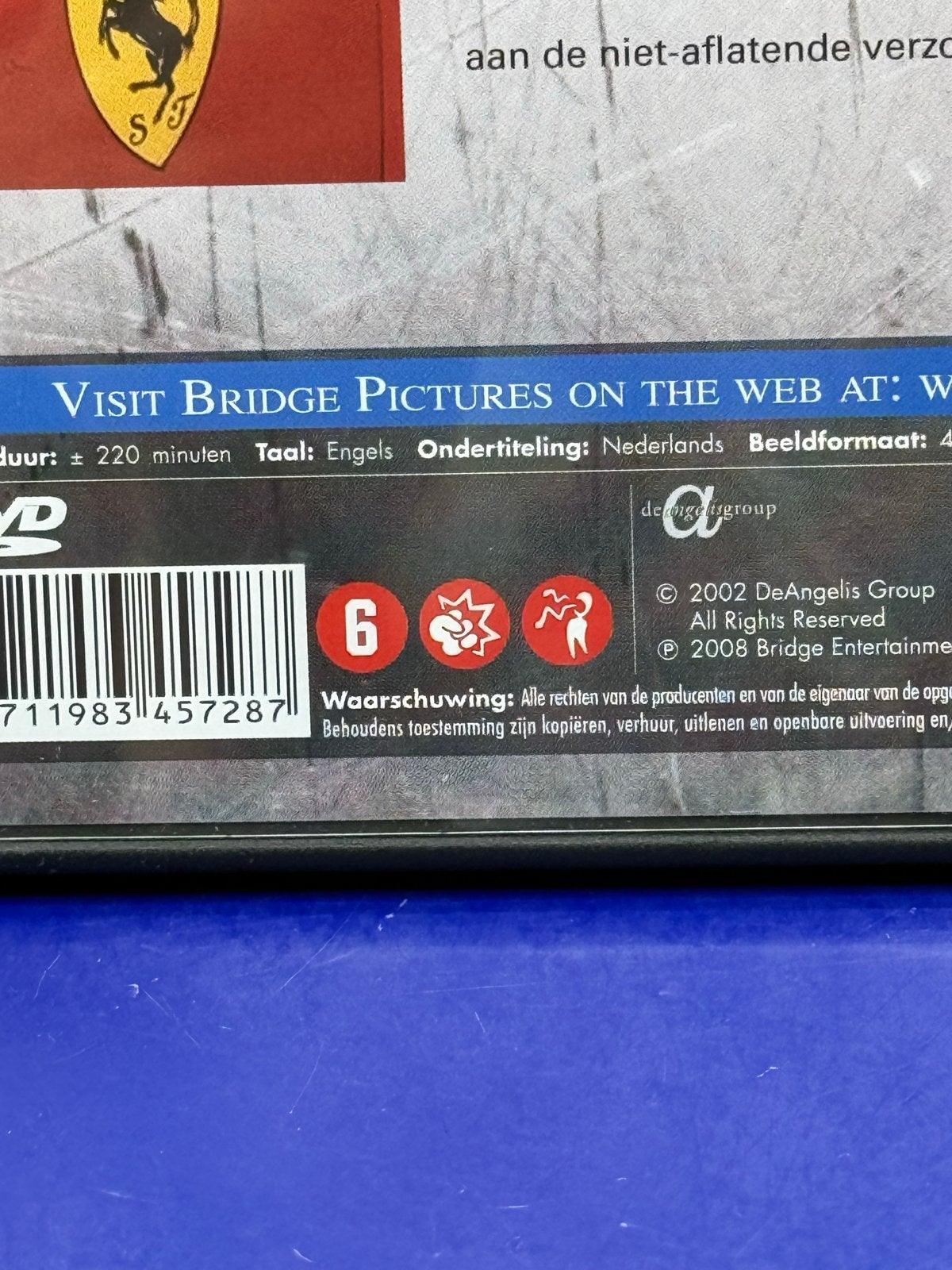 Enzo Ferrari dvd The Movie - De Story Of NLO ZGAN, Engels, Overige gebieden, Verzenden, Nederlands