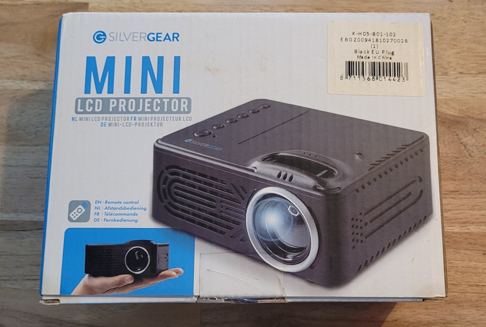 Silvergear Mini LCD Projector - Nieuw in doos, Silvergear, Nieuw, Ophalen of Verzenden, LCD