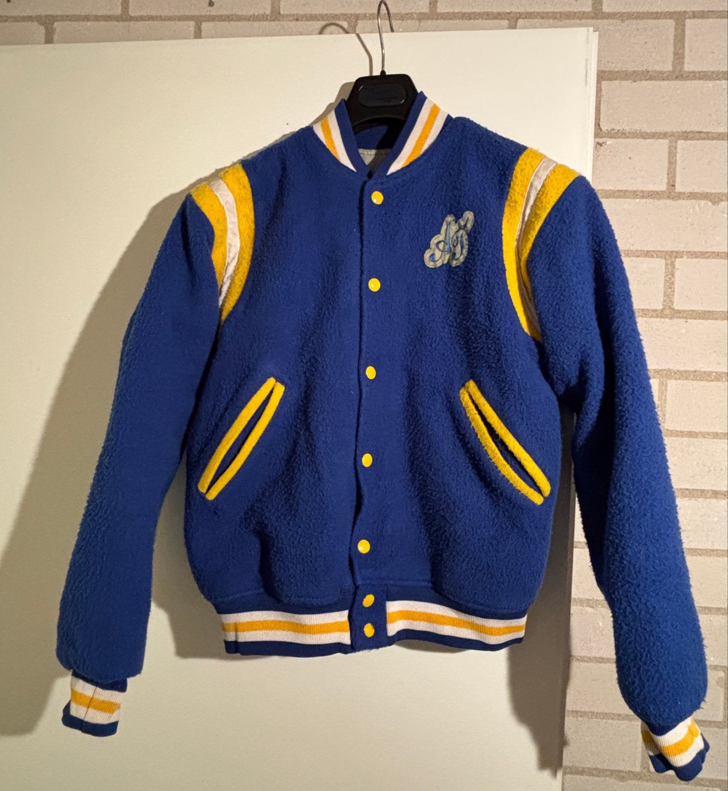 Vintage 80s Amstel Tijgers Amsterdam Baseball Jacket, Ophalen of Verzenden, Gebruikt, Honkbal, Kleding