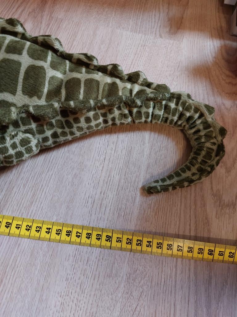 IKEA krokodil knuffel 60 cm jättemätt, Kinderen en Baby's, Speelgoed | Knuffels en Pluche, Ophalen of Verzenden