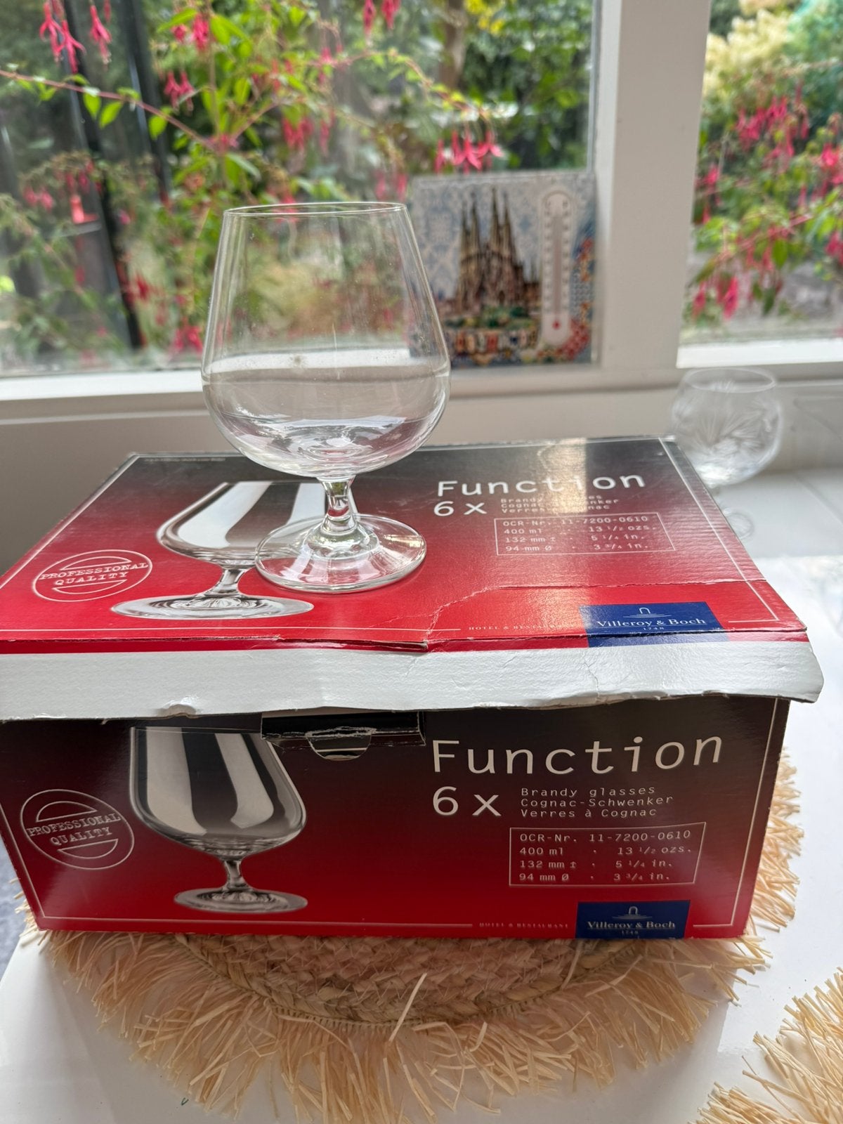 Villeroy en boch glazen; grandy cognac glasses, Verzamelen, Glas en Borrelglaasjes, Ophalen, Zo goed als nieuw, Overige typen