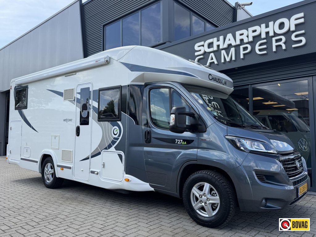Chausson Welcome 727 GA - 150 AUT, Automaat, Ringverwarming, Fiat, 7 tot 8 meter