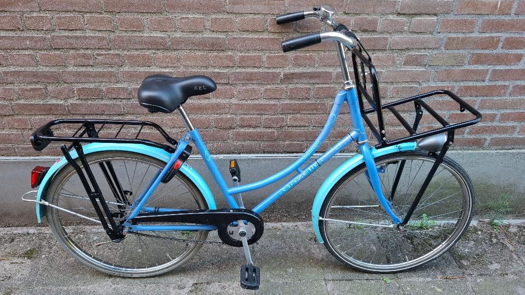Kleine Gazelle Madelief Dames/Meisjesfiets 24 inch/ 43 cm, Fietsen en Brommers, Fietsen | Dames | Damesfietsen, Terugtraprem, Minder dan 47 cm