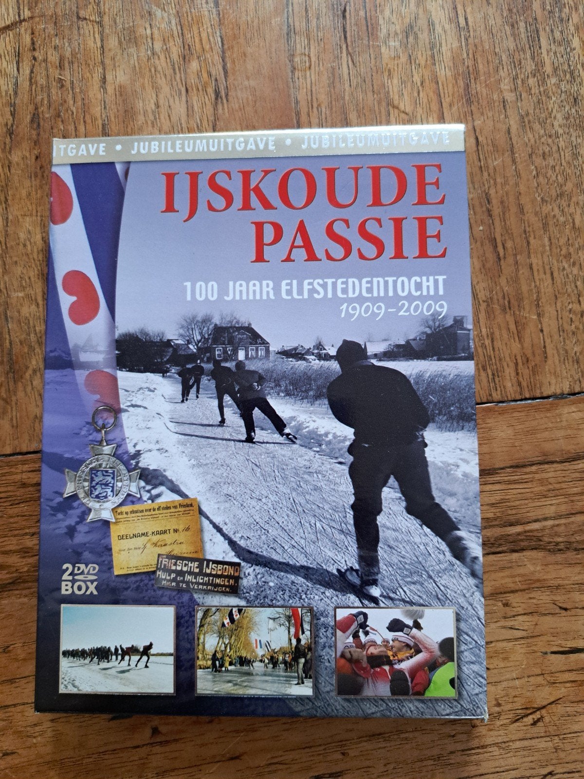 IJskoude Passie: 100 Jaar Elfstedentocht (2 DVD Box), Alle leeftijden, Ophalen, Gebruikt, Inclusief doosje
