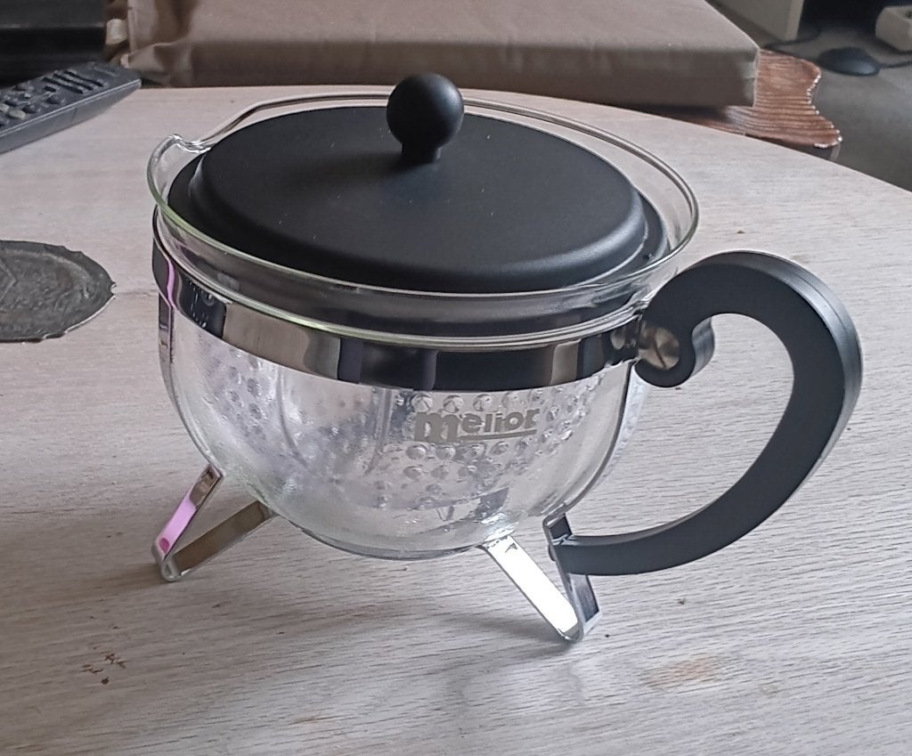 Bodum melior theepot, Theepot/fluitketel, Glas, Bodum, Ophalen of Verzenden