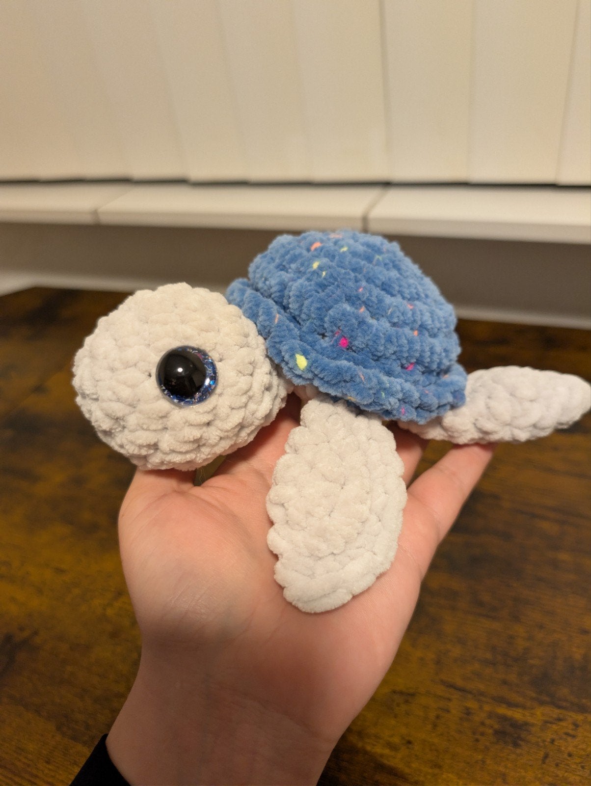 Handgemaakte Schildpad Knuffel - 15cm, Ophalen of Verzenden