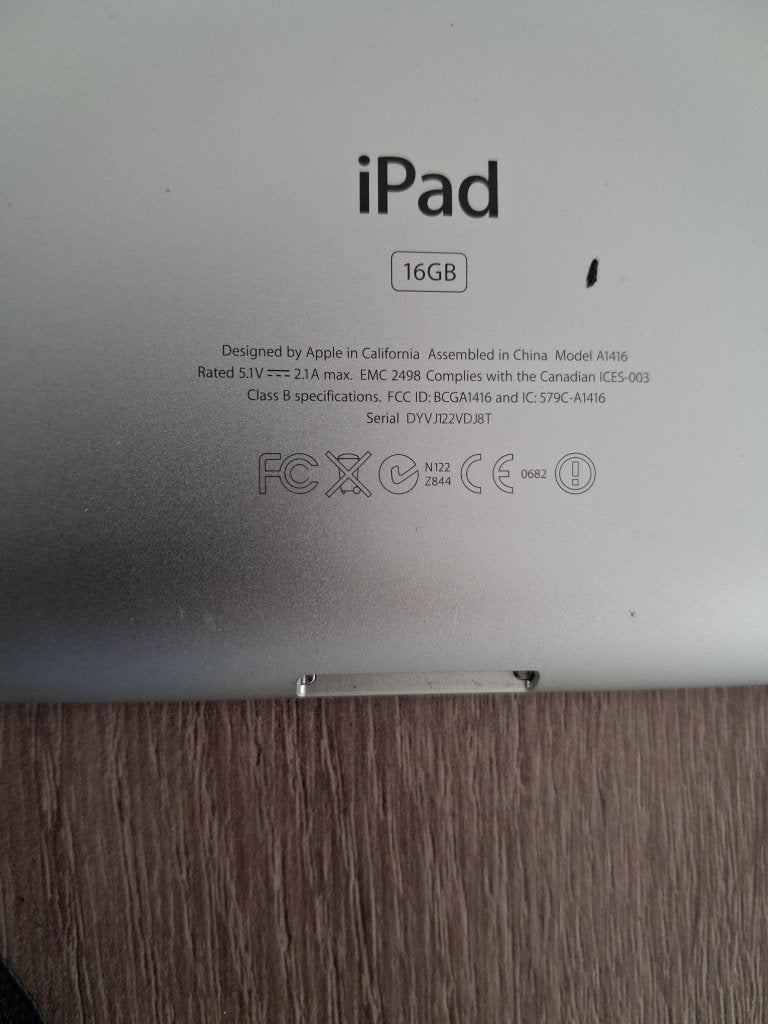 IPAD, Gebruikt, Apple iPad, 16 GB, Wi-Fi