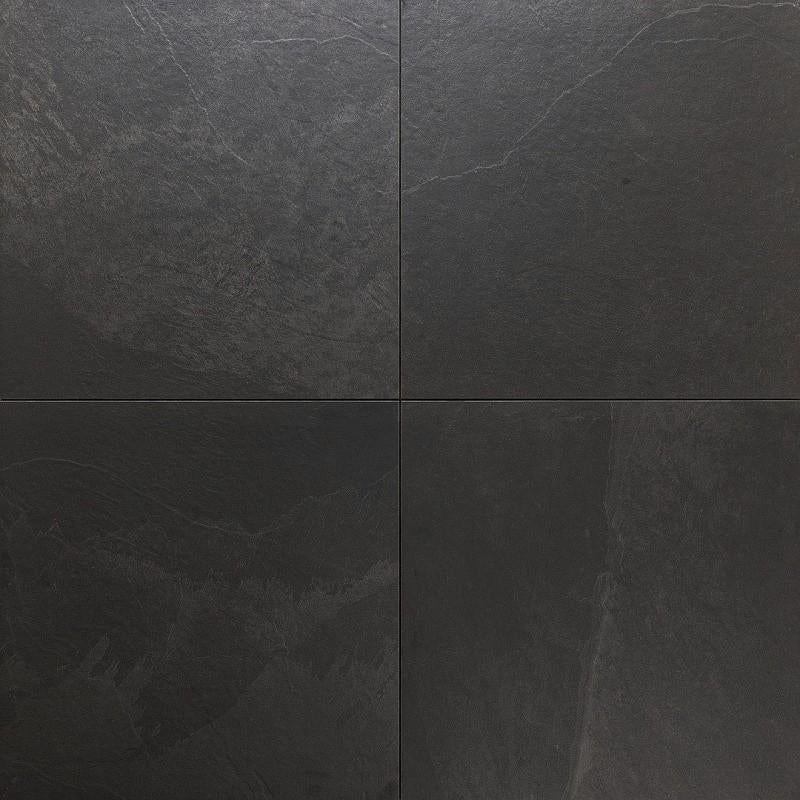 **ACTIE** Cerasun Black slate Mustang 60x60x4 cm, Tuin en Terras, Tegels en Klinkers, Ophalen of Verzenden, Nieuw, Keramiek, Terrastegels