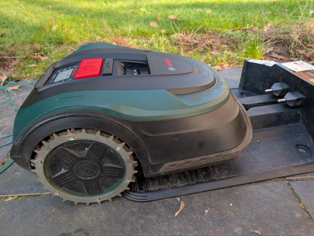 Bosch Indego S+ 500 4g, Gebruikt, Bestuurbaar via app, Ophalen of Verzenden, Minder dan 20 cm