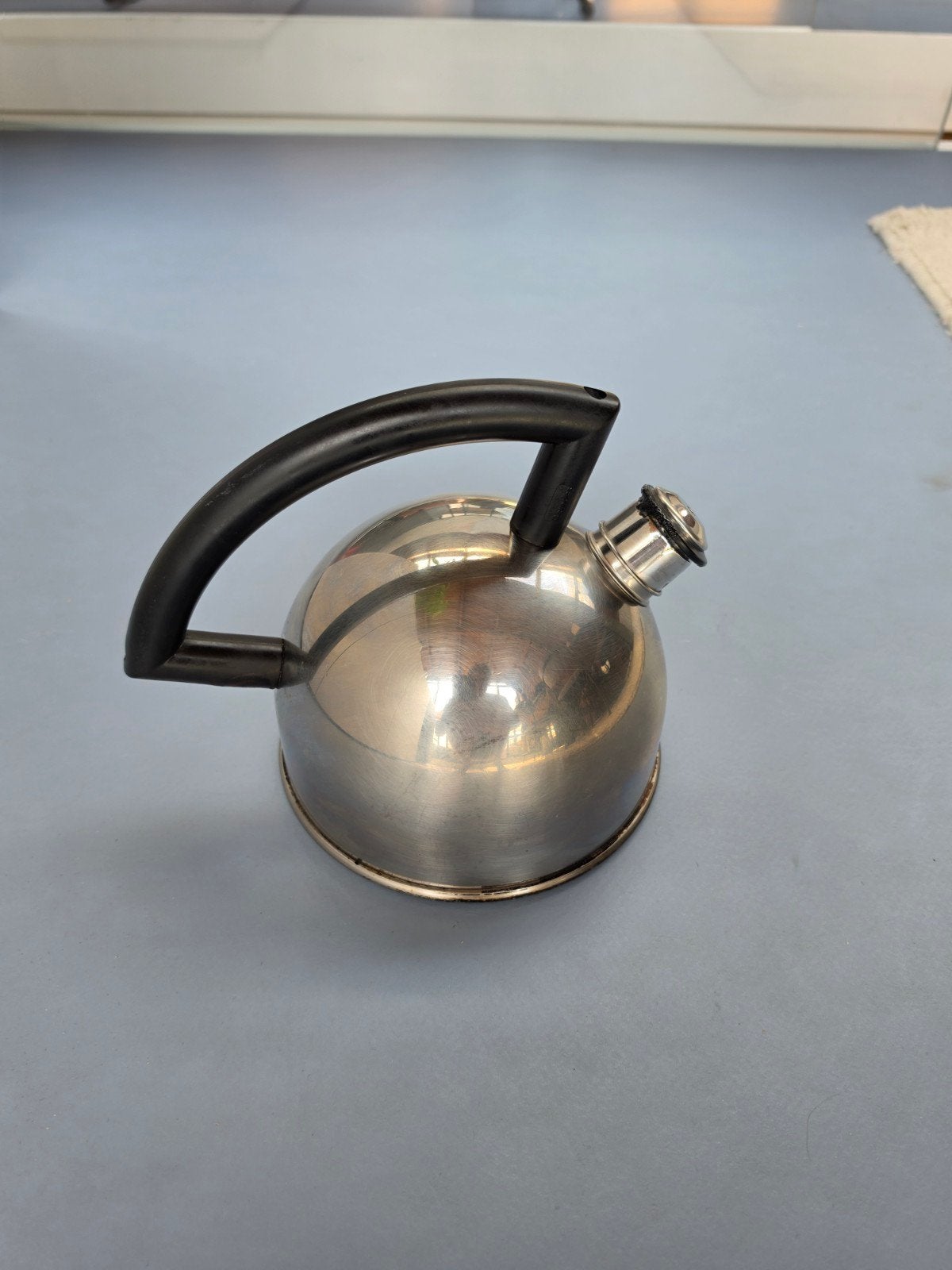 Vintage jaren '80 Douwe Egberts fluitketel, Antiek en Kunst, Ophalen of Verzenden