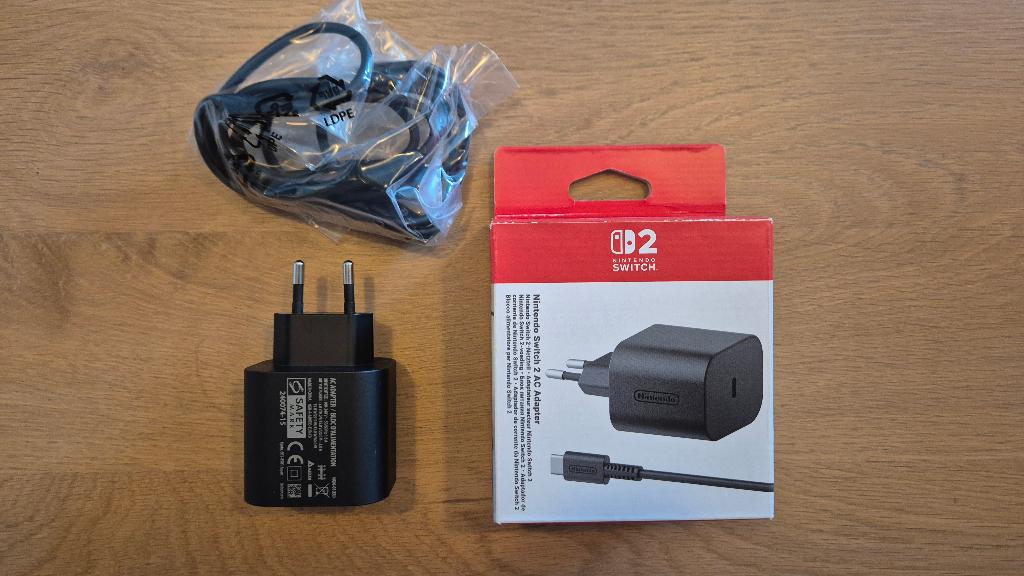 Nintendo Switch 2 AC Adapter, Ophalen of Verzenden, Nieuw, Switch, Oplader of Kabel