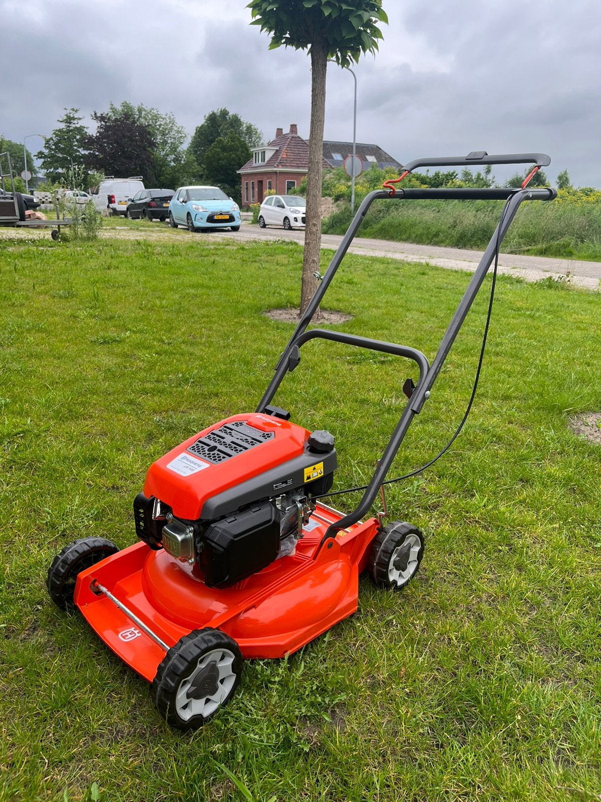 Husqvarna LB 146, Ophalen, Cirkelmaaier, Mulchfunctie, Zo goed als nieuw