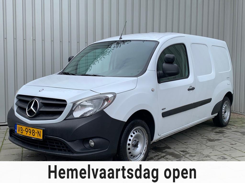 Mercedes-Benz Citan 109 CDI BlueEFFICIENCY Extra Lang|Airco|, Euro 5, Stof, Gebruikt, Zwart