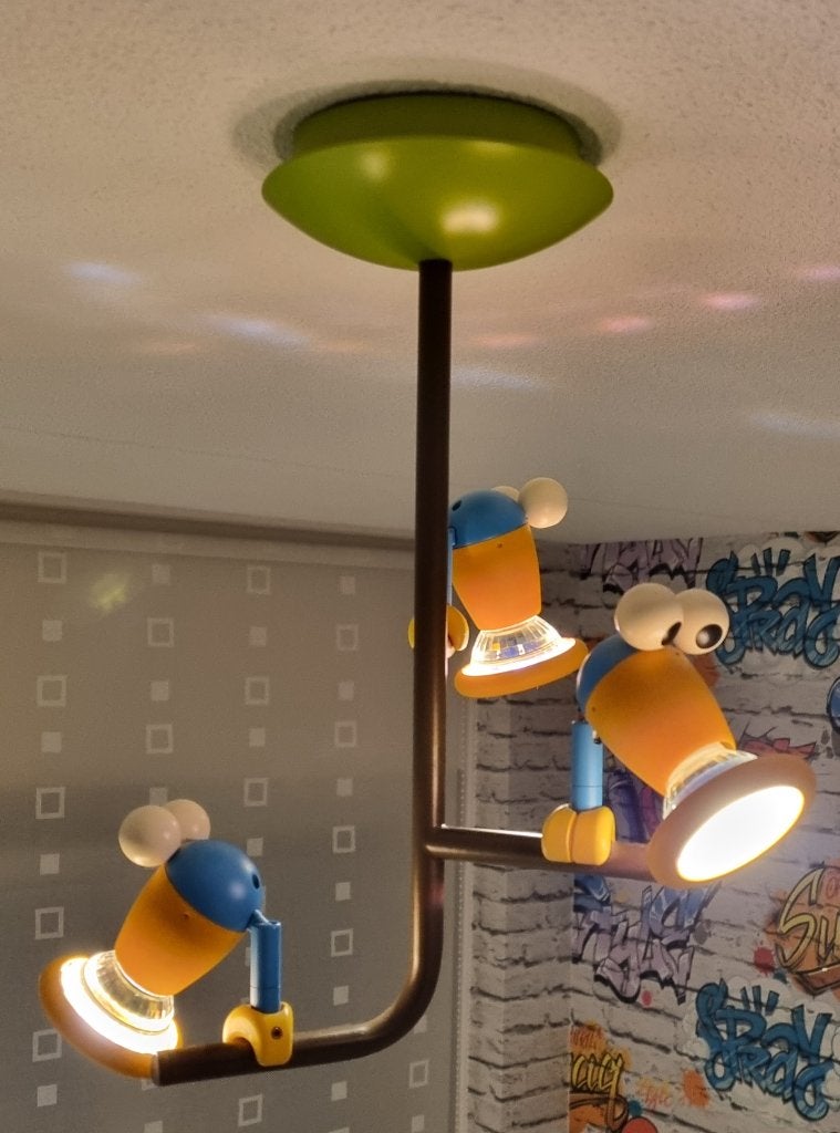 Birdy spots plafondlamp van Massive, Ophalen, Zo goed als nieuw