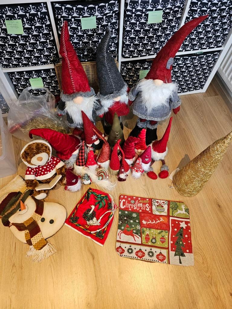 Kerst spullen, Ophalen