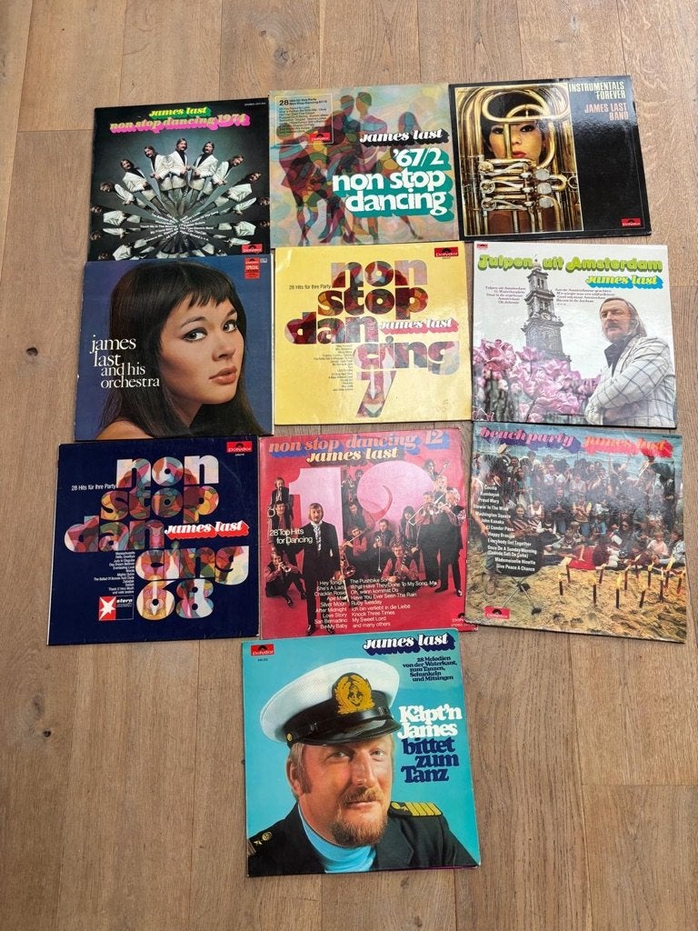 10 LP's (Vinyl) van James Last, Ophalen of Verzenden, Zo goed als nieuw, 12 inch, LP