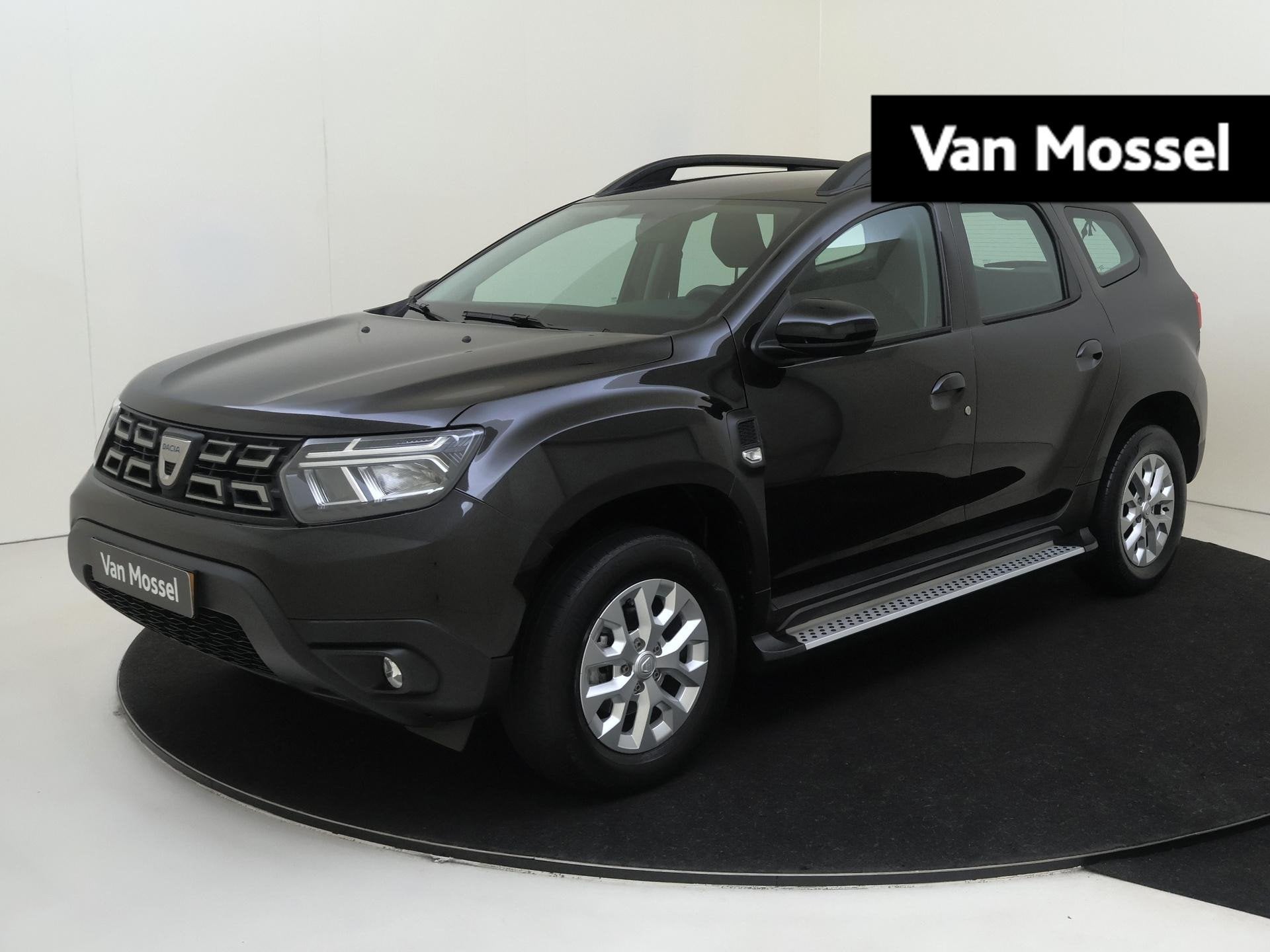 Dacia Duster 1.0 TCe Bi-Fuel Expression 100PK | Navigatie |, Auto's, 1272 kg, Gebruikt, Euro 6, Zwart