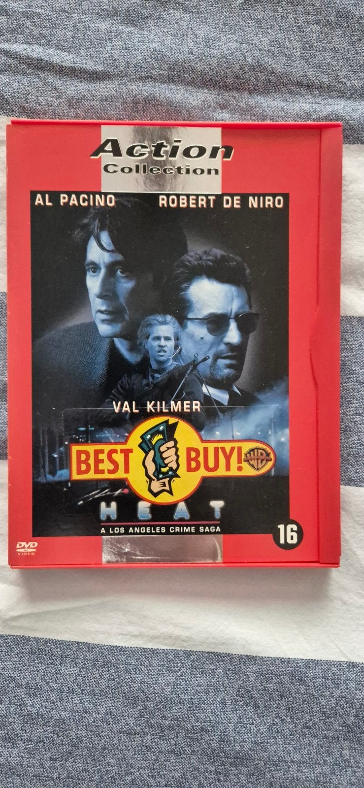 Heat (DVD) - Actieklassieker met Al Pacino & Robert De Niro, Vanaf 16 jaar, Ophalen, Gebruikt, Actiethriller