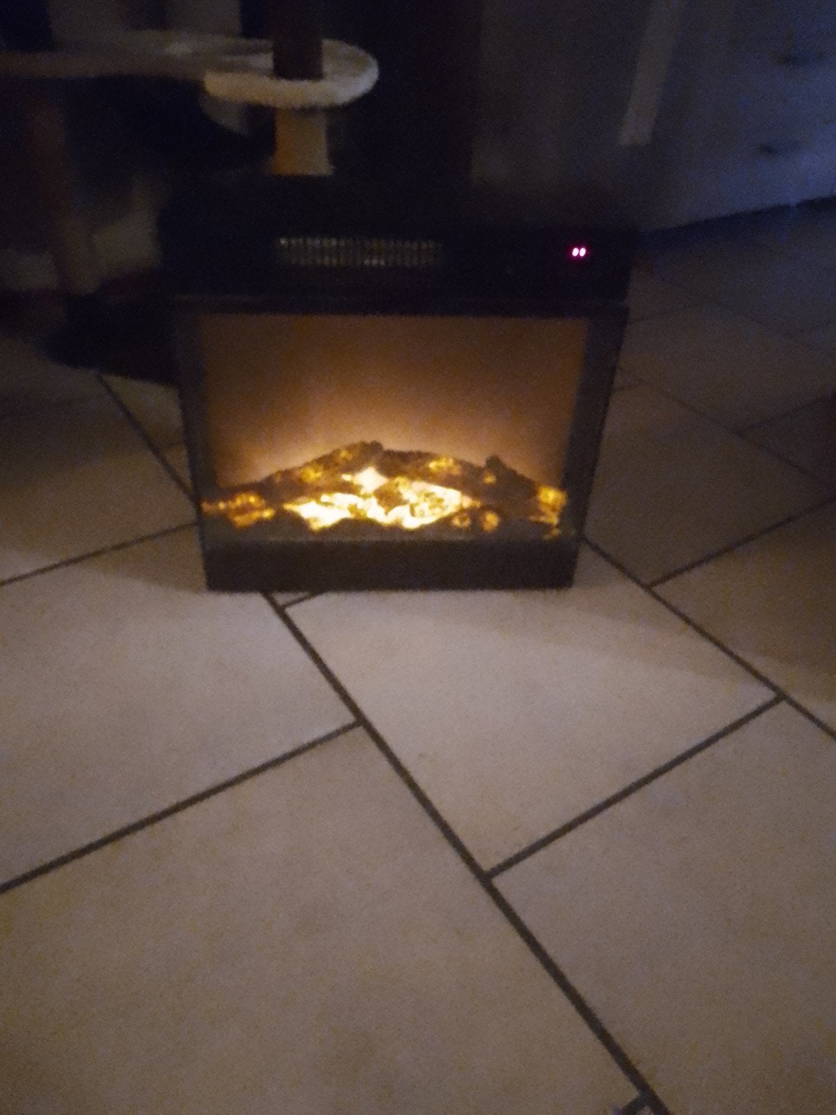 Mooi kacheltje voor in schouw, Ophalen of Verzenden, Vrijstaande haard, Elektrische haard