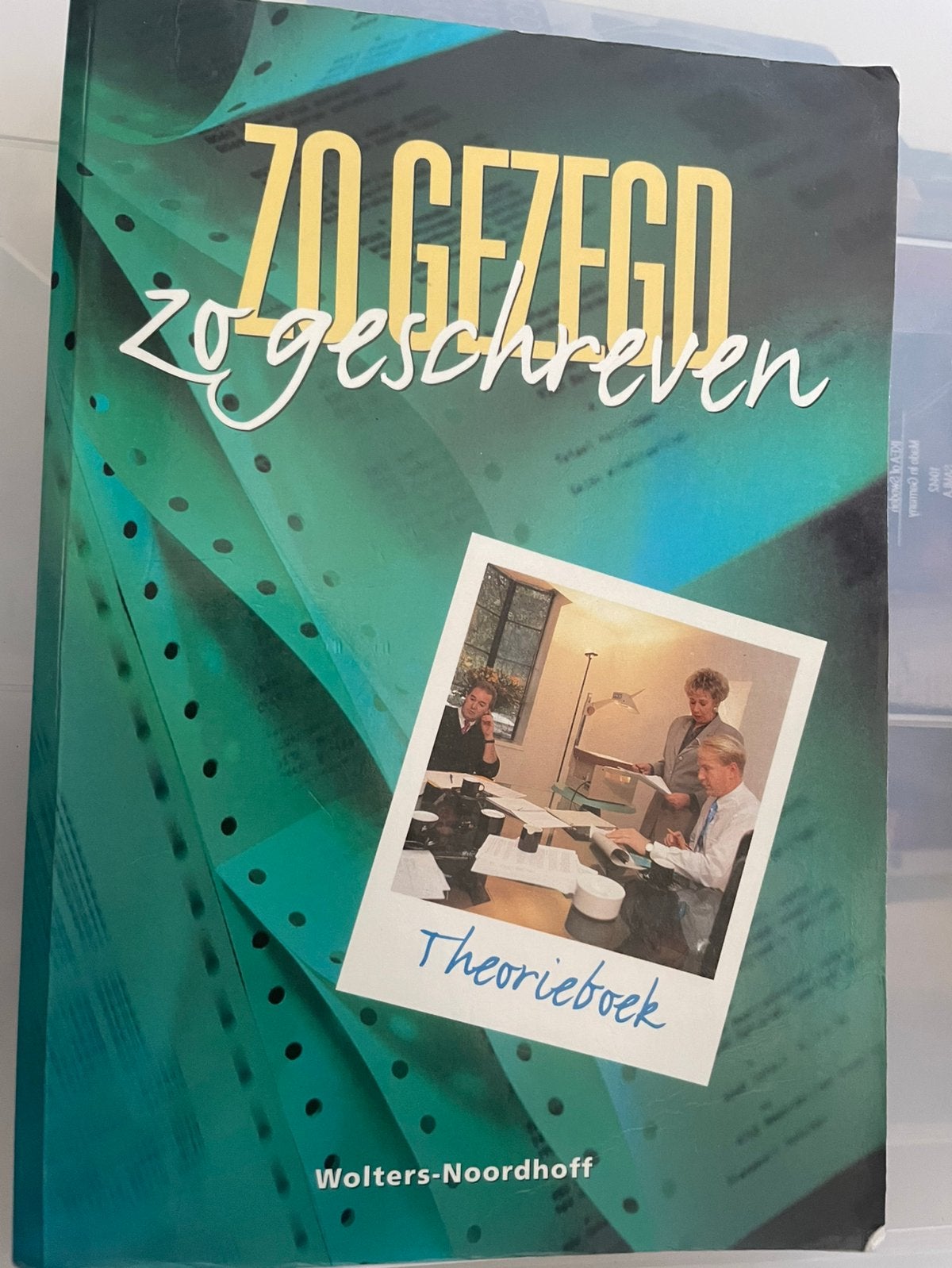 Zo gezegd zo geschreven theorieboek en werkboek, Ophalen of Verzenden, Zo goed als nieuw, Overige niveaus, Nederlands