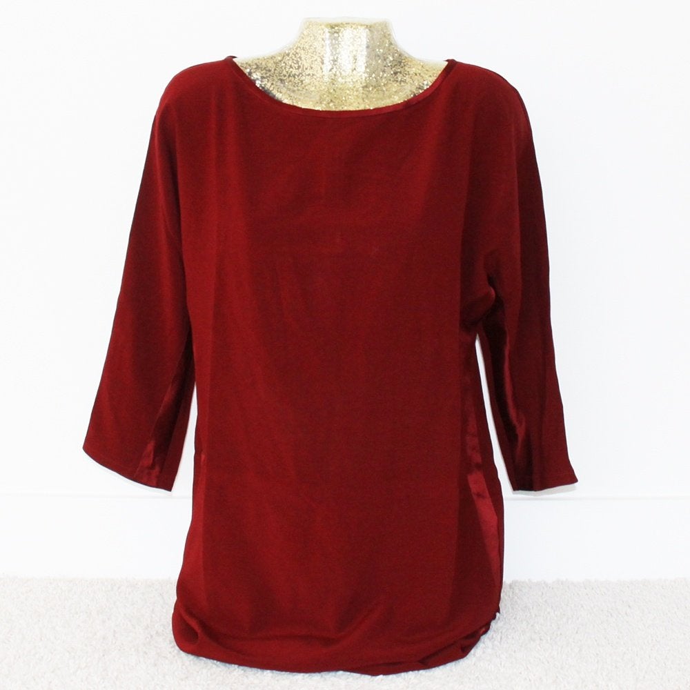 Mooie Rode Claudia Sträter Jurk (Maat 40) - 68 € 55,-