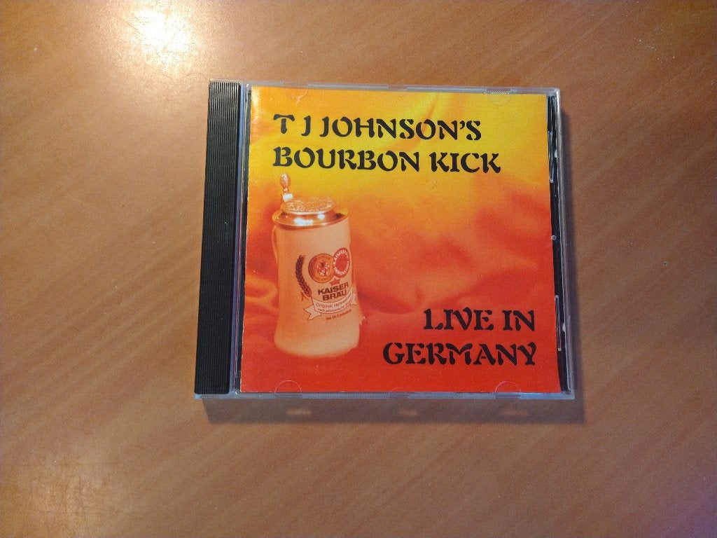 CD T J Johnson's Bourbon Kick – Live In Germany, Ophalen of Verzenden, 1980 tot heden, Zo goed als nieuw, Blues