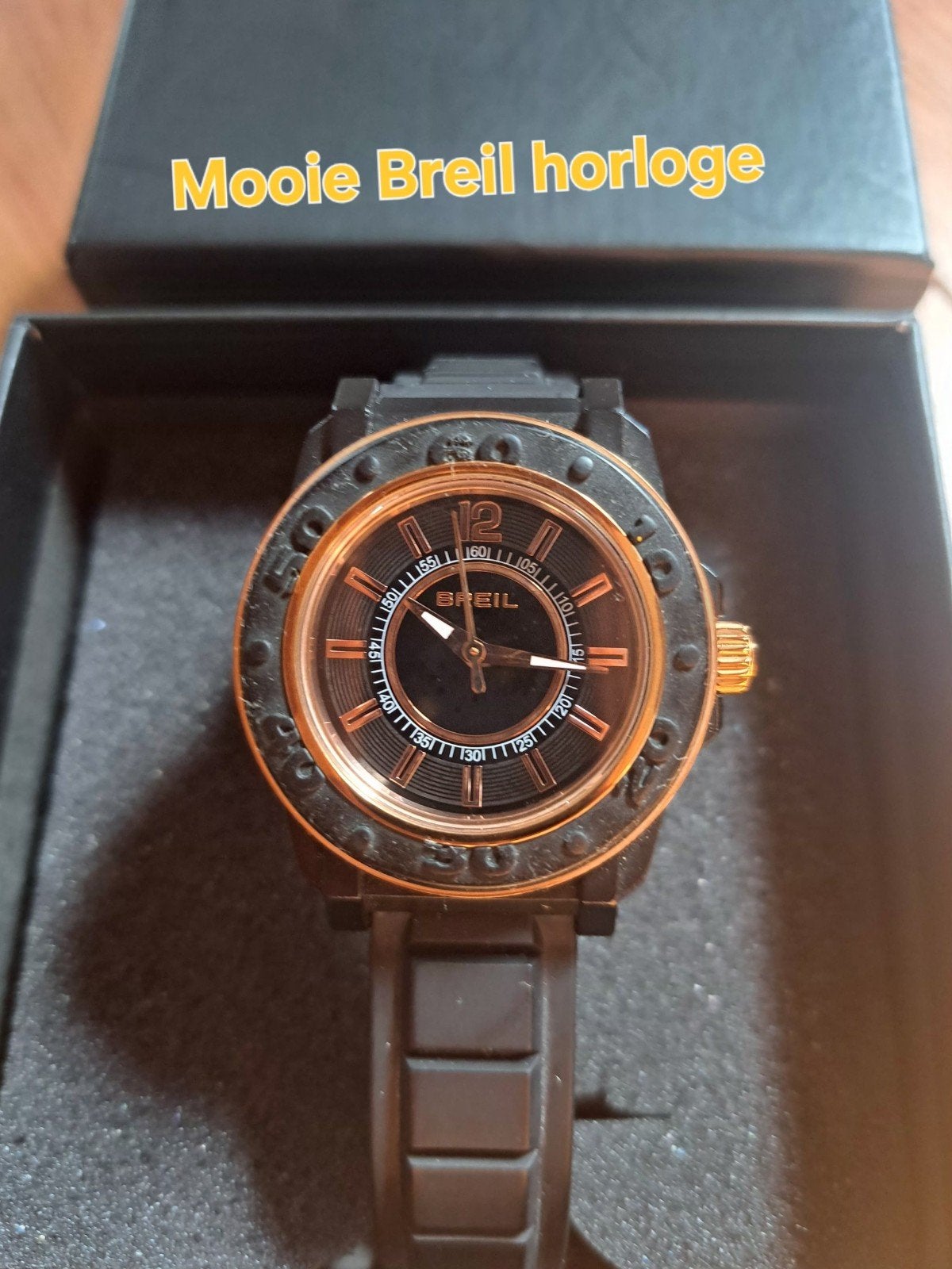 Mooi Breil Unisex Horloge -, Overige merken, Overige materialen, Verzenden, Kunststof