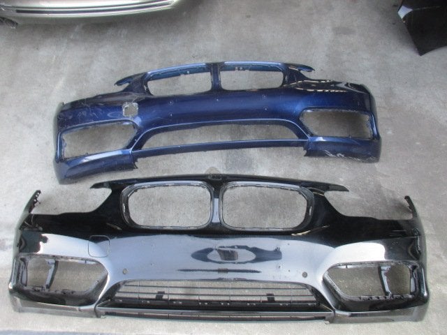 voorbumper 1-serie f20 f21 51117371735 mistlamp L+R af 2015, Gebruikt, Duitsland, Voor, Bmw