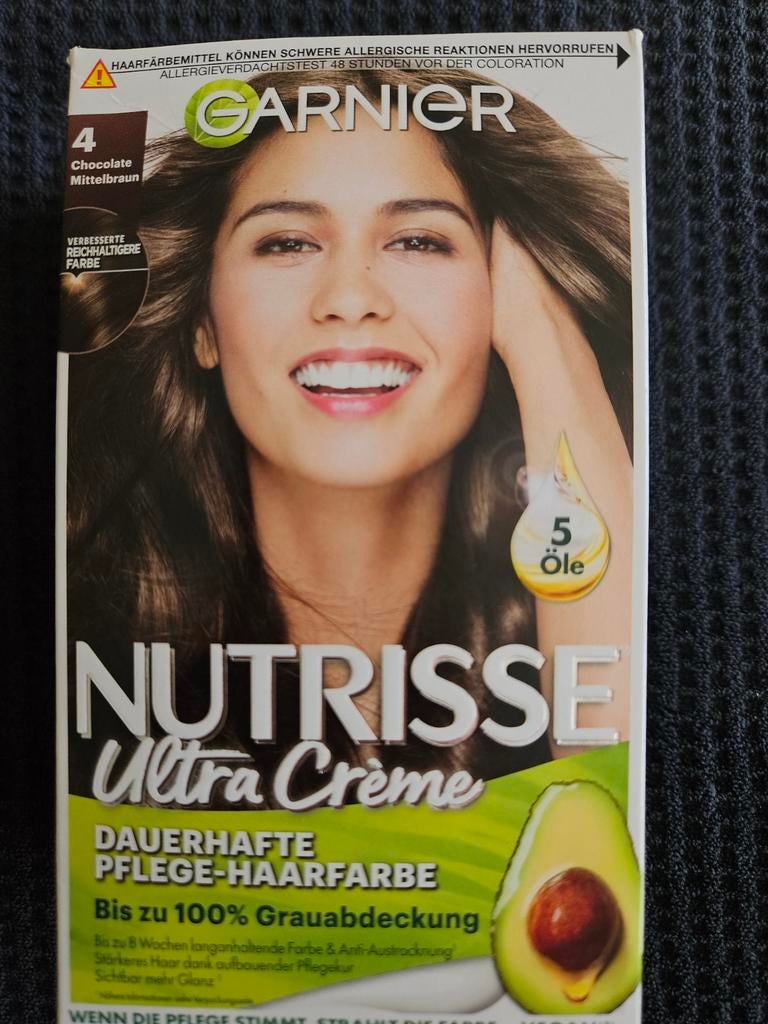 Garnier Nutrisse Ultra Crème Haarverf chocolate, Ophalen of Verzenden, Nieuw, Overige typen