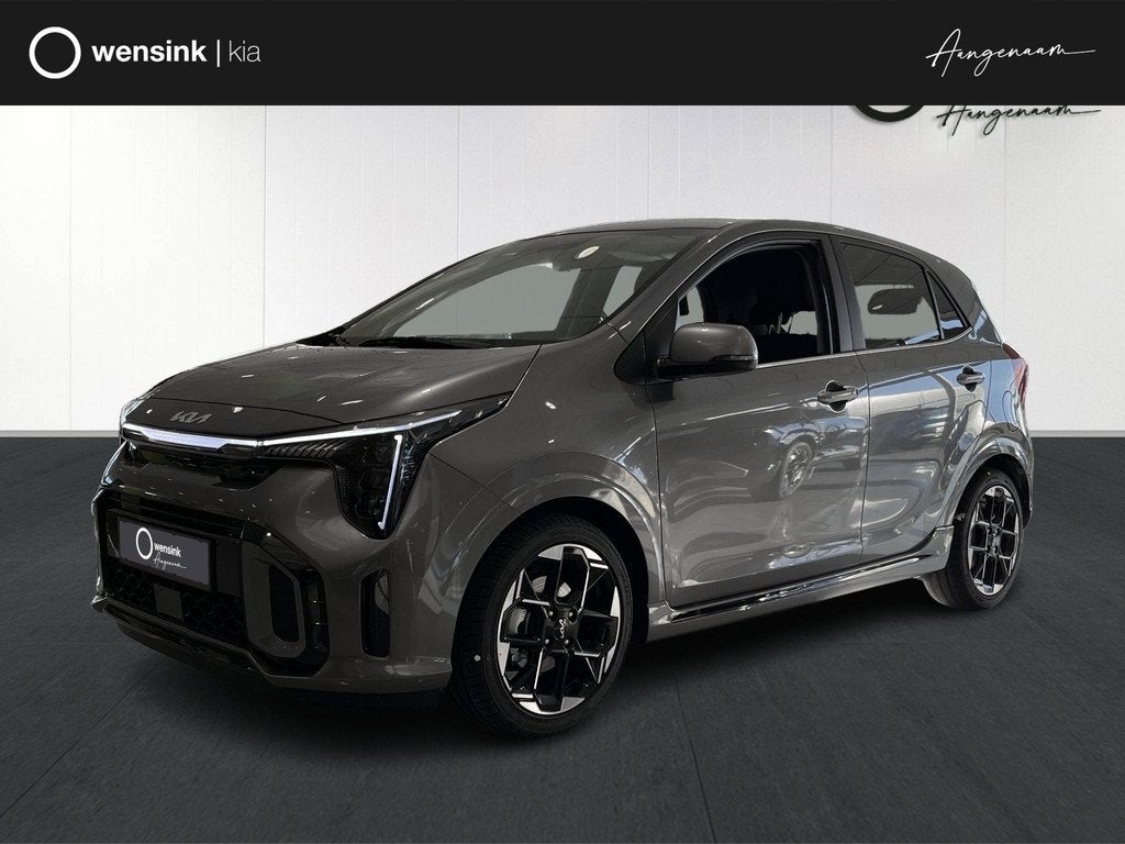 Kia Picanto 1.0 GDi GT-Line AMT | Panoramaschuifdak | Stoelv, Auto's, Kia, 4 stoelen, 68 pk, Origineel Nederlands, Nieuw
