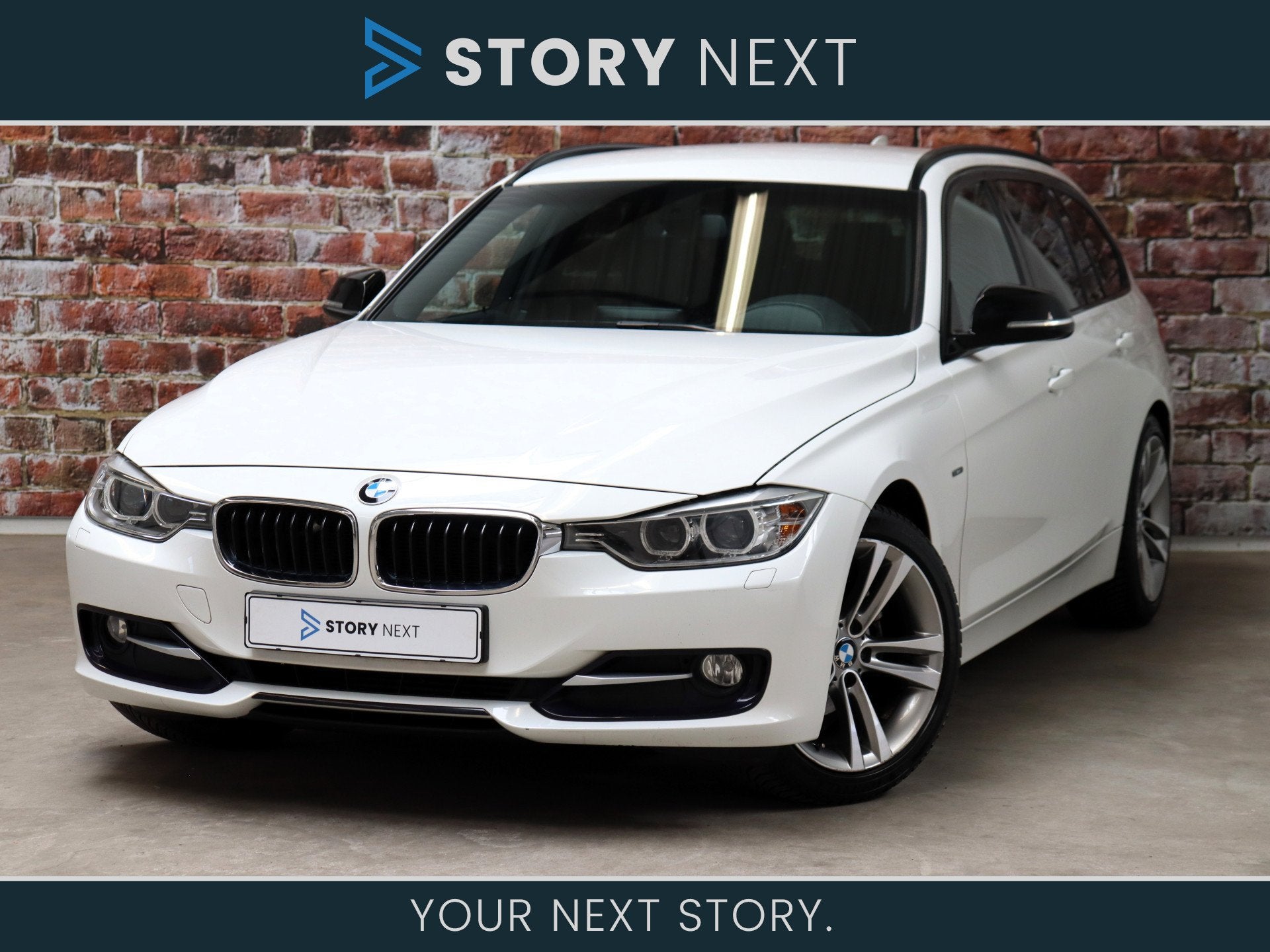 BMW 3 Serie Touring 316i High Executive Sport Line / Navigat, Auto's, Xenon verlichting, Dealer onderhouden, Gebruikt, 4 cilinders