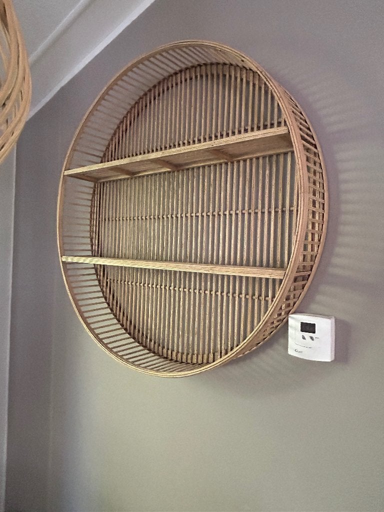 Rotan muur decoratie, Ophalen, Zo goed als nieuw, Overige materialen, Landelijk
