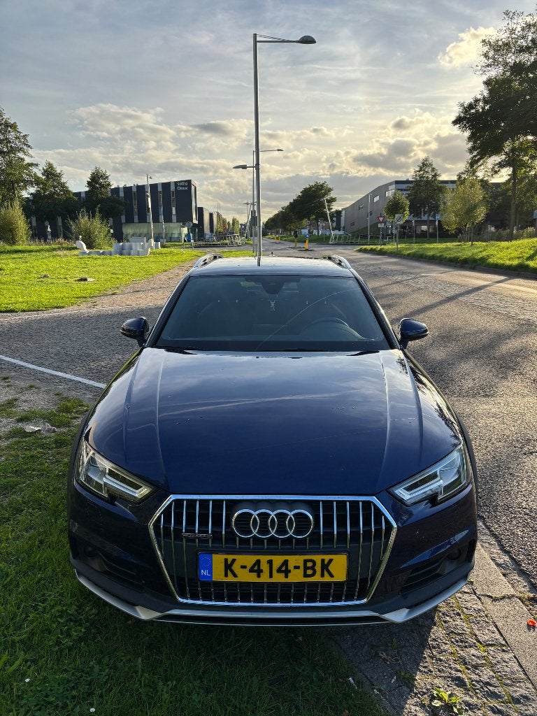 Audi A4 Allroad Quattro 45 Tfsi 245pk S Tronic 2019 Blauw, Auto's, Dealer onderhouden, Euro 6, 4 cilinders, Blauw