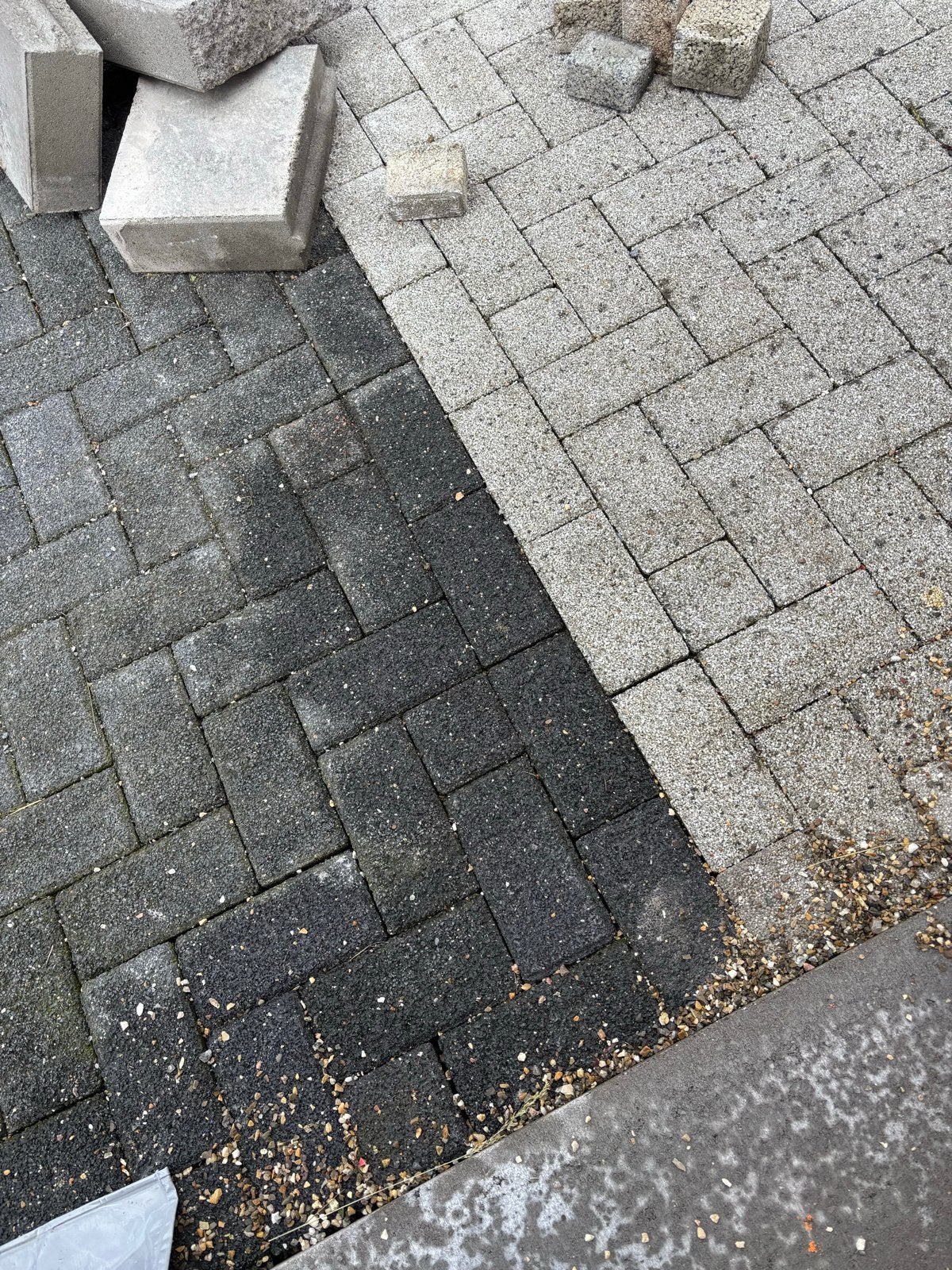 Gebruikte betonnen klinkers voor bestrating, Gebruikt, Klinkers, Ophalen of Verzenden, 10 m² of meer