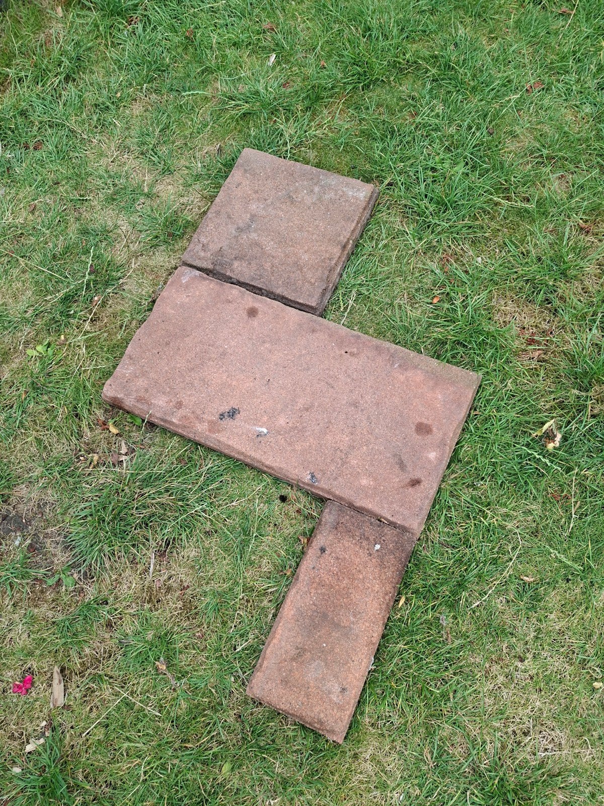 Terrastegels incl. opsluitbandjes, Tuin en Terras, Ophalen, Gebruikt, 5 tot 10 m², Beton