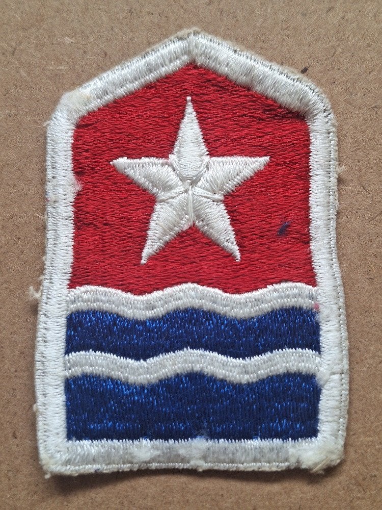 WWII US Middle East Forces patch, Verzenden, Amerika, Embleem of Badge