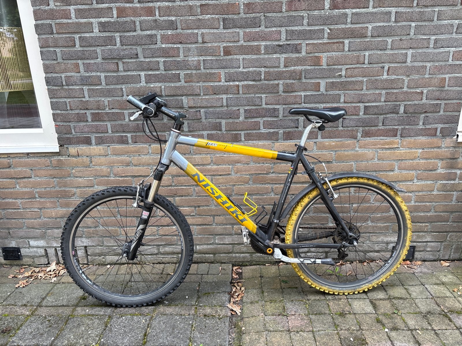 Nishiki Team 26" MTB - Mountainbike met vering, Gebruikt, Hardtail, Heren, Schijfrem