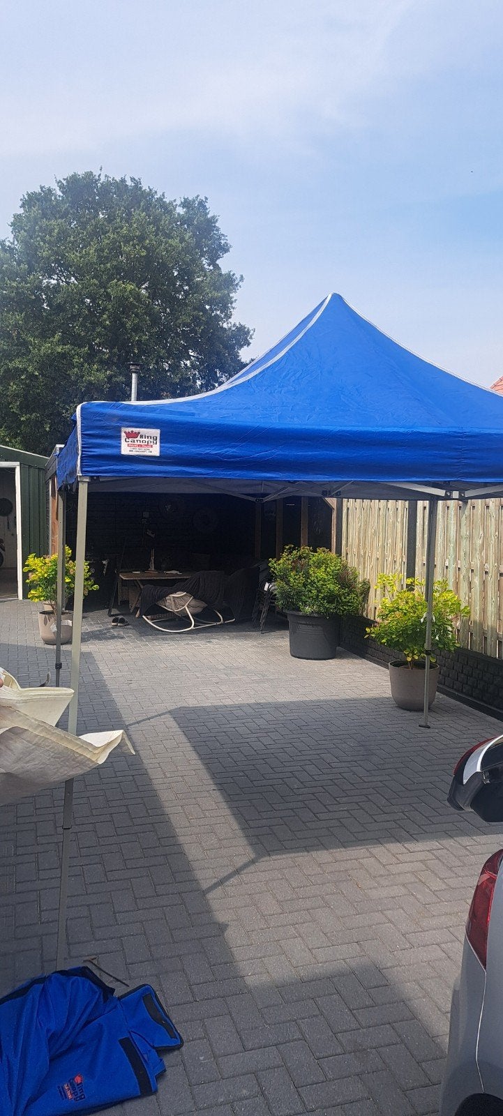 partytenten harmonica, Ophalen, Gebruikt, Opvouwbaar, Partytent