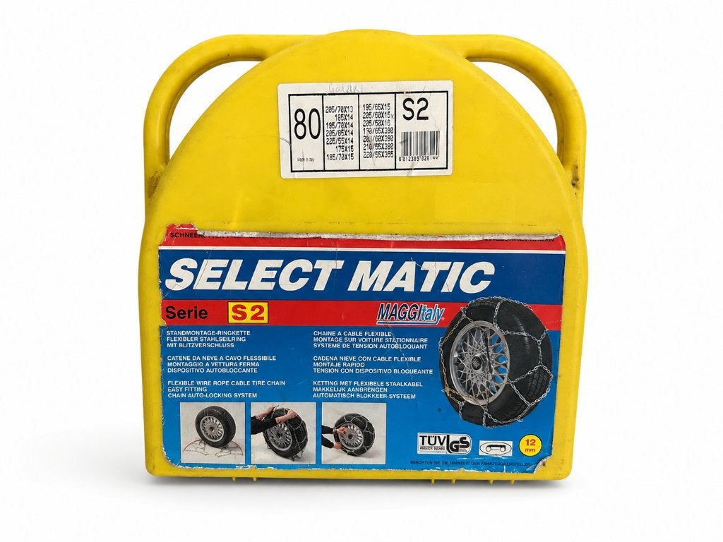 MAGGI Select Matic S2 Sneeuwkettingen Maat 80 – 12 mm, Auto diversen, Gebruikt, ., Ophalen of Verzenden, .