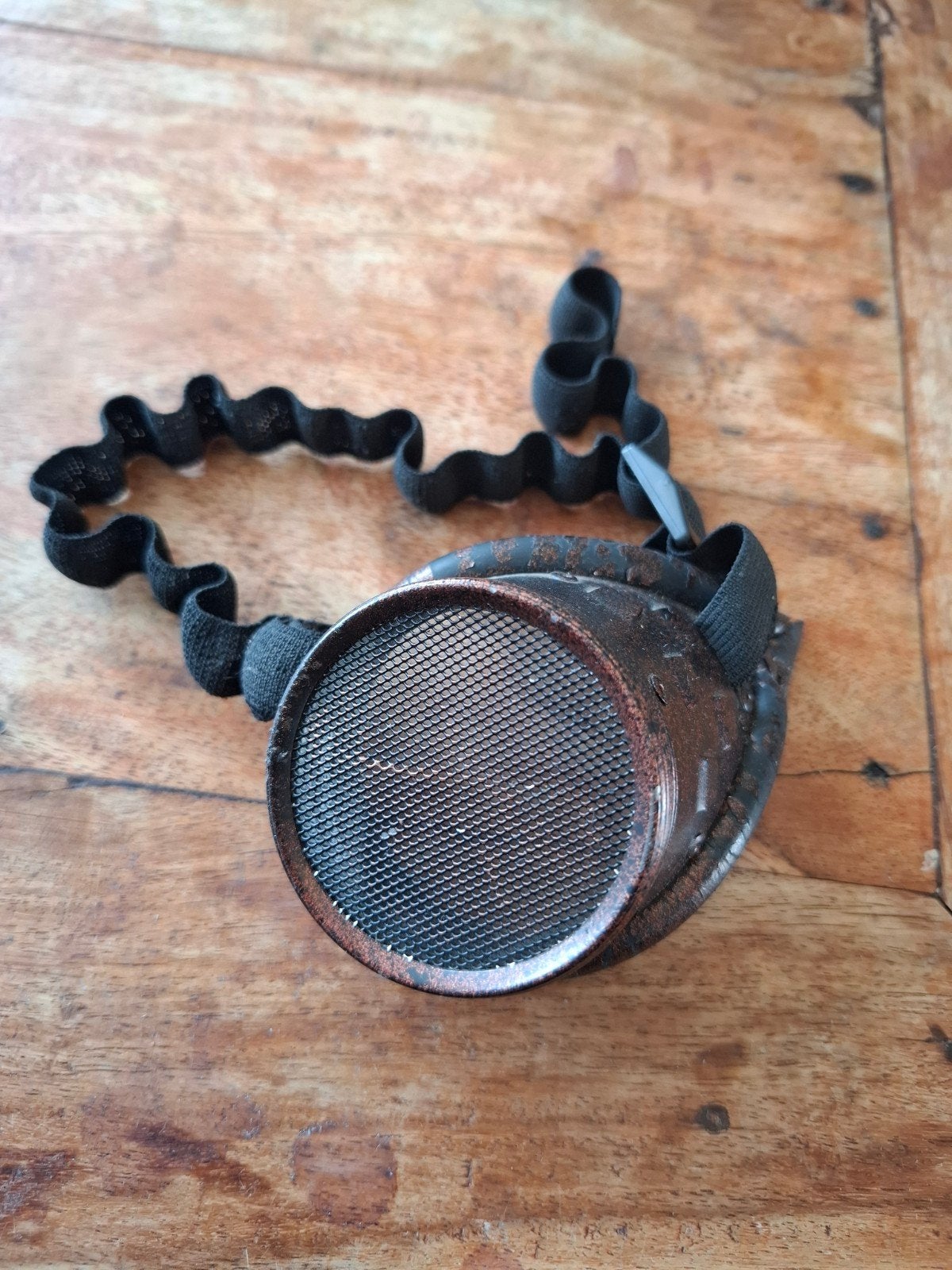 Steampunk pirate. geen plastick! gemaakt door metaalbwerker., Ophalen of Verzenden, Gebruikt